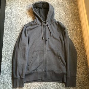 Eddie Bauer heavy fleece lined hoodie
